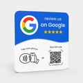 NFC & QR Code Plate