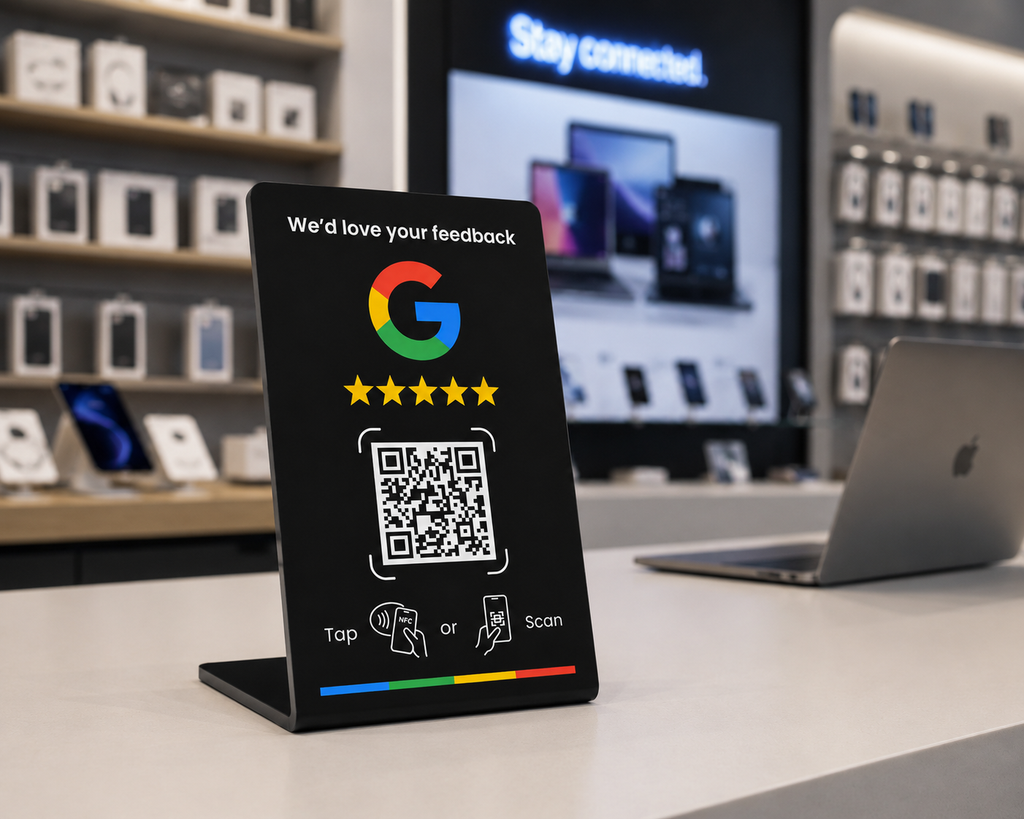NFC & QR Code Stand