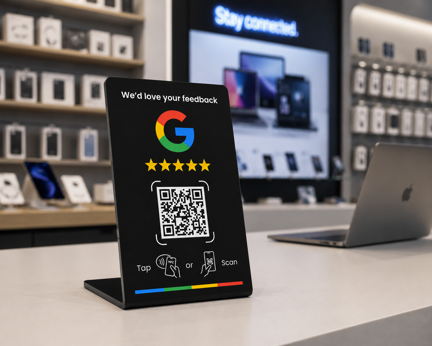 NFC & QR Code Stand